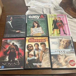 6 DVDs movies